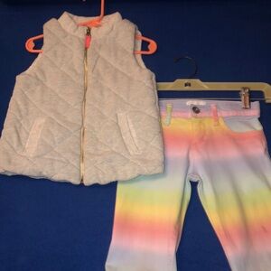 2-pieces Rainbow Set for Girls